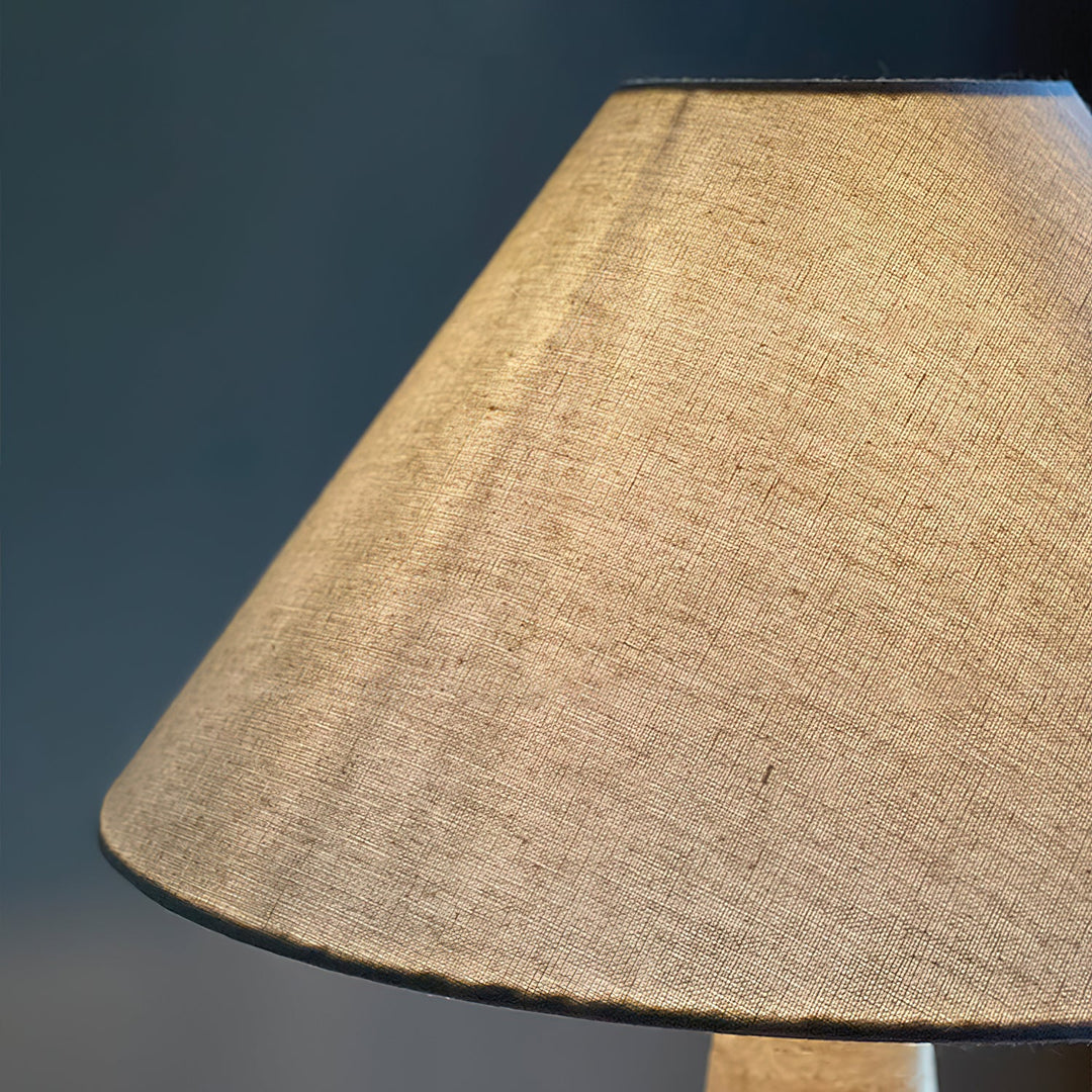 Lulu Tischlampe aus Travertin