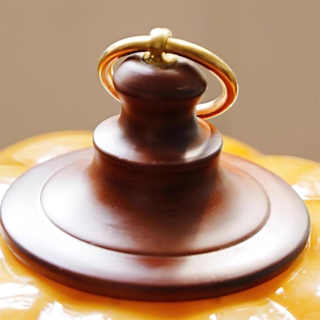 Pumpkin Glas-Tischleuchte