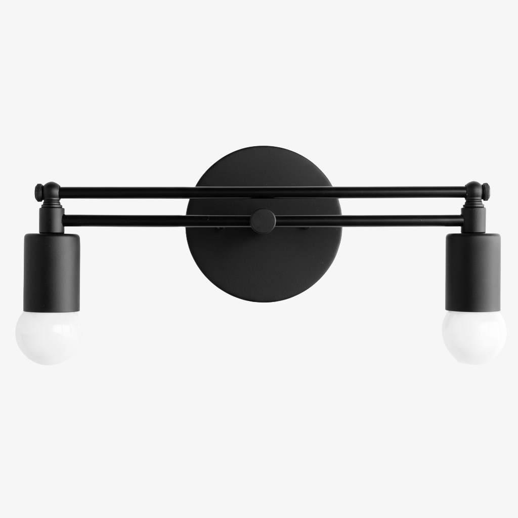 Mobilux Line Modern Vanity Light - Bathroom Wall Fixture in Art Deco Style