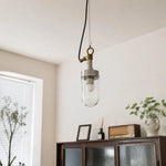 Cargar imagen en el visor de la Galería, Modern clear glass pendant lamp image 3