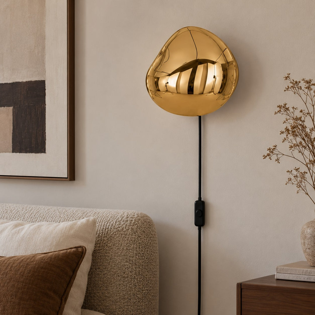 Molten Acrylic Plug-In Wall Light