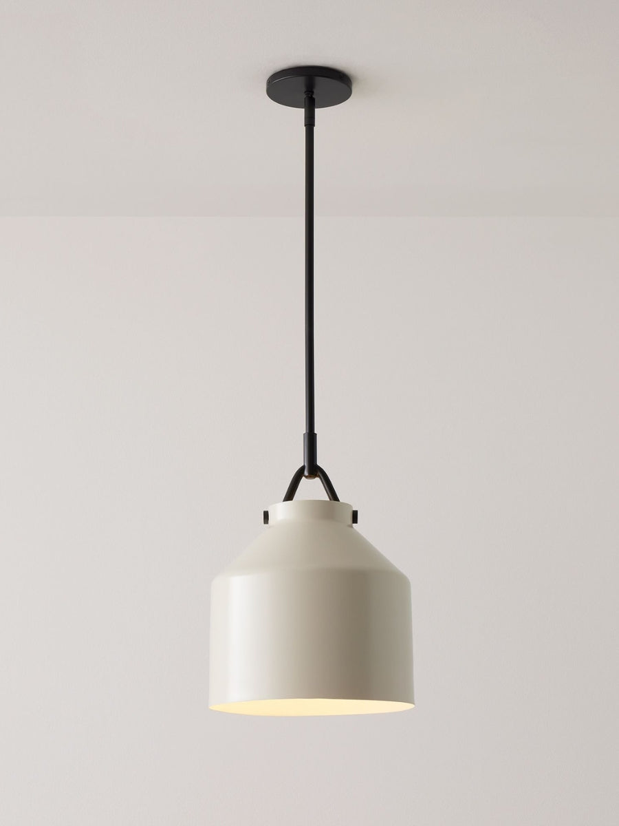Hanton Nordic Metal Henry Pendant Light - Minimalist Glass And Metal Shade