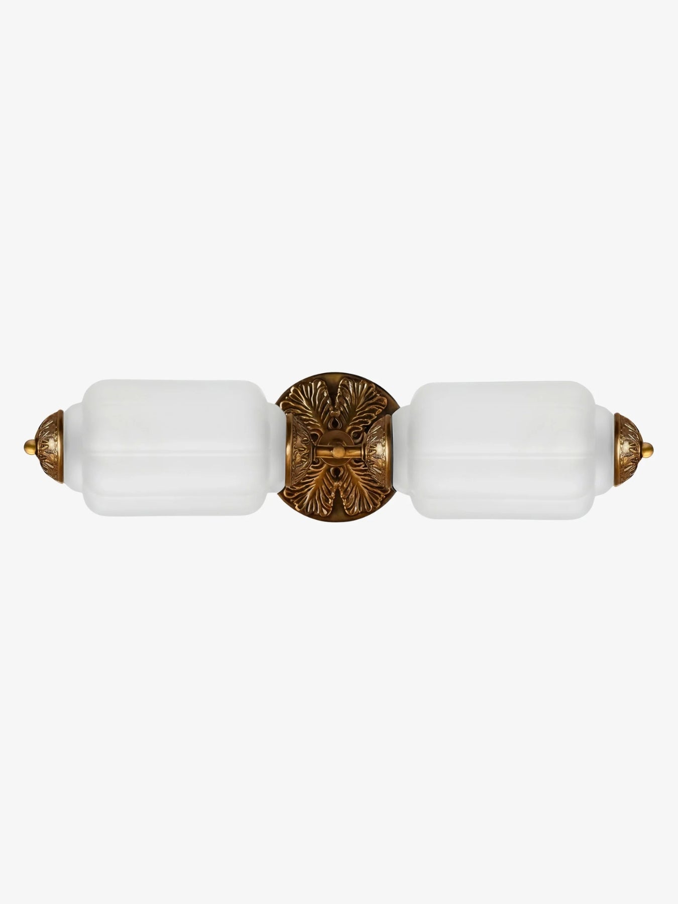 American Vintage Glas Laterne Geformt Horizontal Eloise Wandlampe