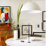 Load image into Gallery viewer, Parvion Metal Dome Pendant Light – Minimalist Modern Kitchen Fixture

