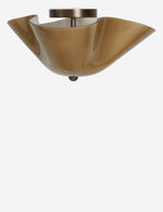 Bild in der Galerieansicht laden, Bellina Glass Flush Mount — Modern Contemporary Ceiling Light Fixture for Living Rooms
