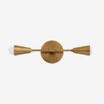 Cargar imagen en el visor de la Galería, Mobilux Line Minimalist Vanity Light Fixture - Mid Century Bathroom Sconce
