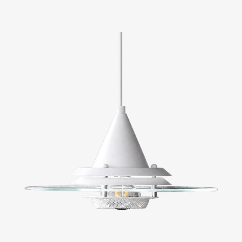 Moxellan Vintage Pendant Light – Modern UFO Pendant Lamp for Dining Room, Studio and Bar