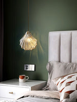 Bild in Gallery-Viewer laden, Hand-Blown Glass Brass Plug-In Swag Pendant