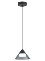 Bild in der Galerieansicht laden, Kegelglas Pendelleuchte – Modernes konisches Design für Küchen- und Essbereiche
