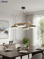 Load image into Gallery viewer, Modern Creative Colourful Circle Bird Chandelier