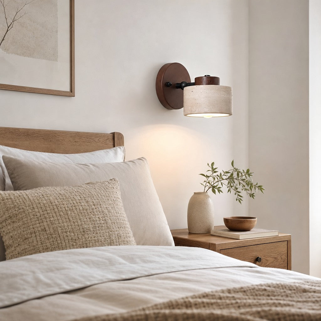 Travira Minimalist Wall Lamp – Soft Ambient Accent Light for Hallway and Living Room