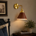 Cargar imagen en el visor de la Galería, Brown Leather Wall Sconce