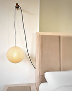 Load image into Gallery viewer, Handcrafted Mulberry Paper Swag Pendant
