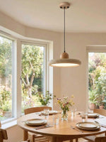 Load image into Gallery viewer, Modern Minimalist Travertine Frisbee Pendant Lamp