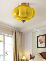 Load image into Gallery viewer, Retro Milk Semi Flush Mount Eloise Ceiling Light
