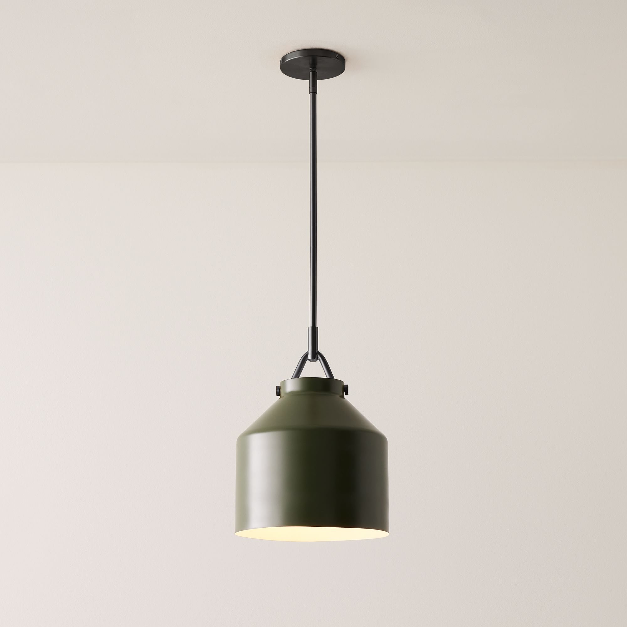 Hanton Nordic Metal Morandi Metal Pendant Light — Nordic Minimalist Fixture