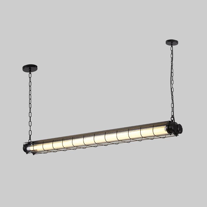 Driscoll Minimalist Linear Chandelier for Modern Living Spaces