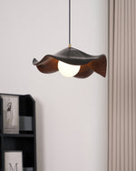 Bild in Gallery-Viewer laden, Leaf Vein Glass Plug-In Pendant Lamp