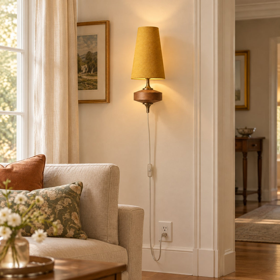 Hour Rho Plug-In Wall Sconce