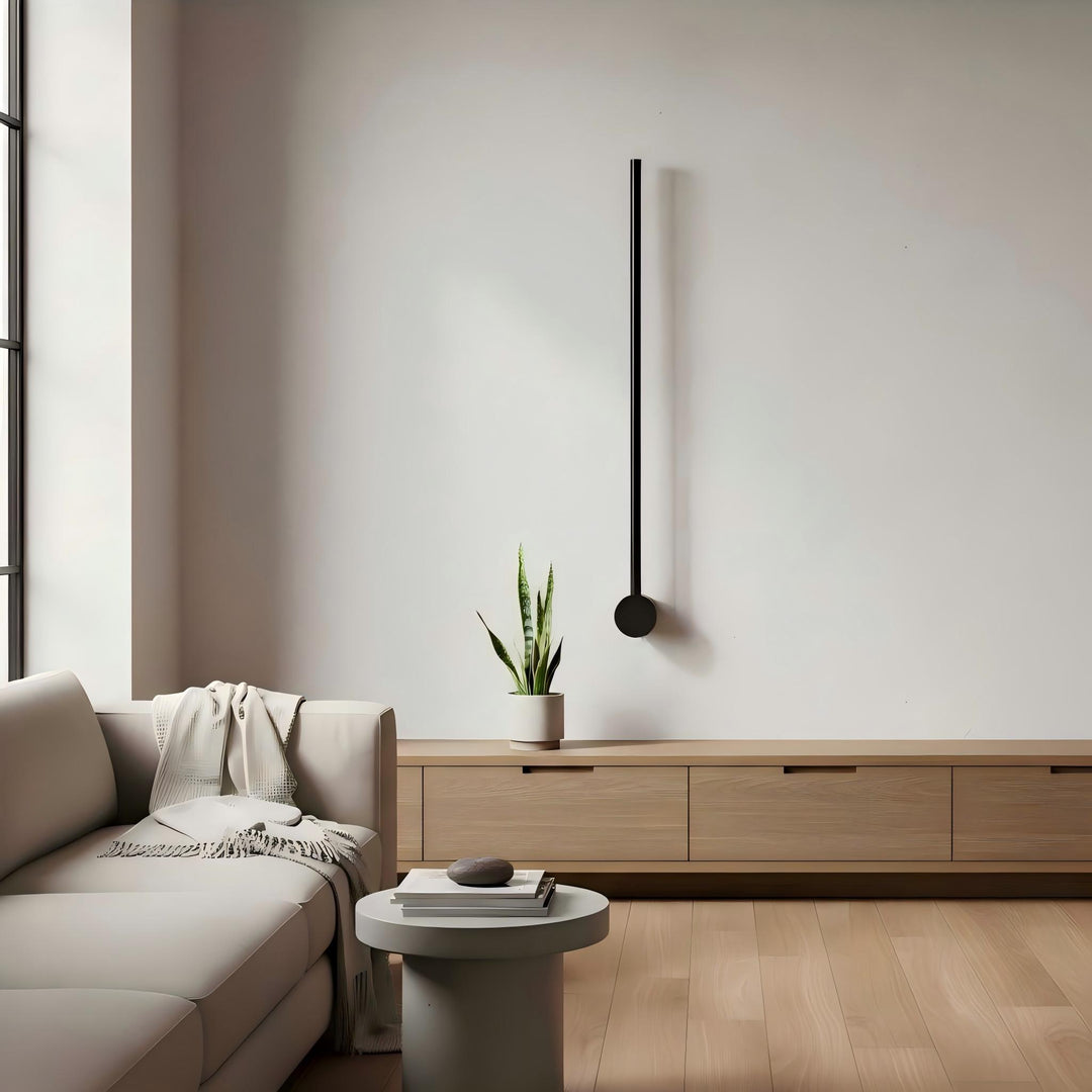 Luz de Pared Lineal Minimalista Raytrae LED - Aplique de Pared Delgado y Moderno para Salas N22