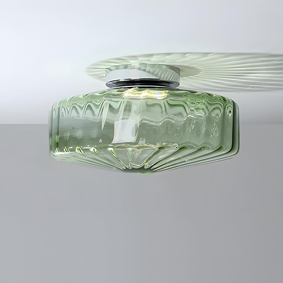 Plafonnier vintage Remy Water Ripple