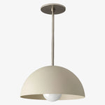 Charger l&#39;image dans la visionneuse de galerie, Metio Dome Neutral Dome Pendant - Modern Metal Accent Lighting
