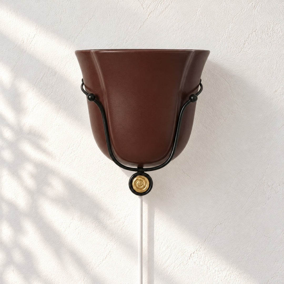 Bellina Modern Wall Light with Plug-in Cord