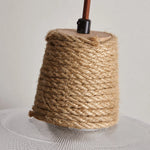 Charger l'image dans la visionneuse de galerie, Rustic Woven Rope Glass Pendant Light Collection