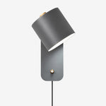 Cargar imagen en el visor de la Galería, Flexible Rotatable Cylinder Plug-in Wall Lamp