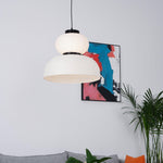 Load image into Gallery viewer, Rounded Layered Paper Plug-In Pendant