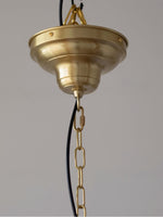 Bild in der Galerieansicht laden, Opalglas Pendelleuchte – Vintage Milchglas Pendelleuchte im Art Deco Stil
