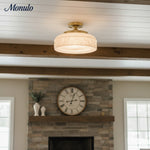 Load image into Gallery viewer, Verdoma Modern Glass Pendant - Minimalist Arc Pendant Light for Kitchen Islands and Dining Areas
