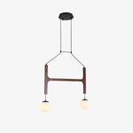 Charger l'image dans la visionneuse de galerie, Lustre en Bois Auralith à Bras Multiples - Éclairage Naturel Moderne pour Salon et Salle à Manger