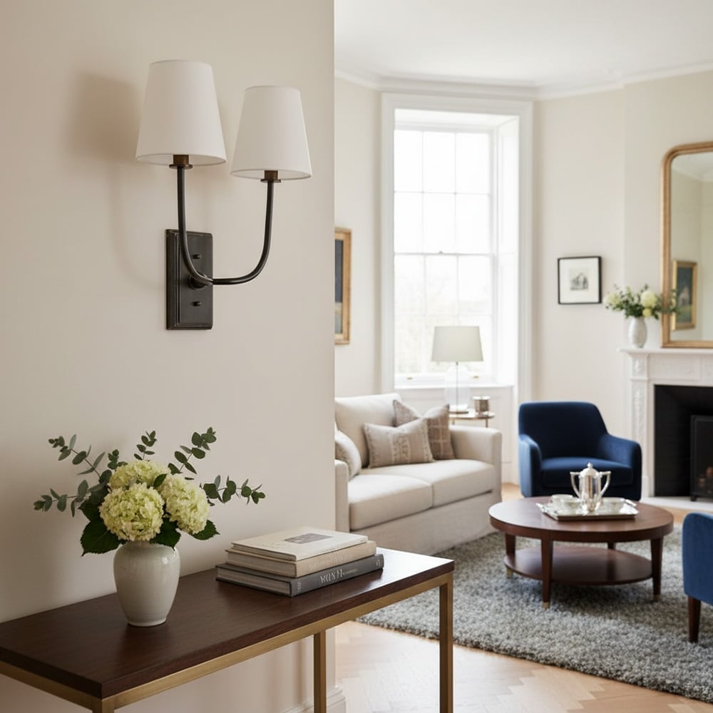 Rowan Wall Sconce – Modern Industrial Light for Entryway & Lounge