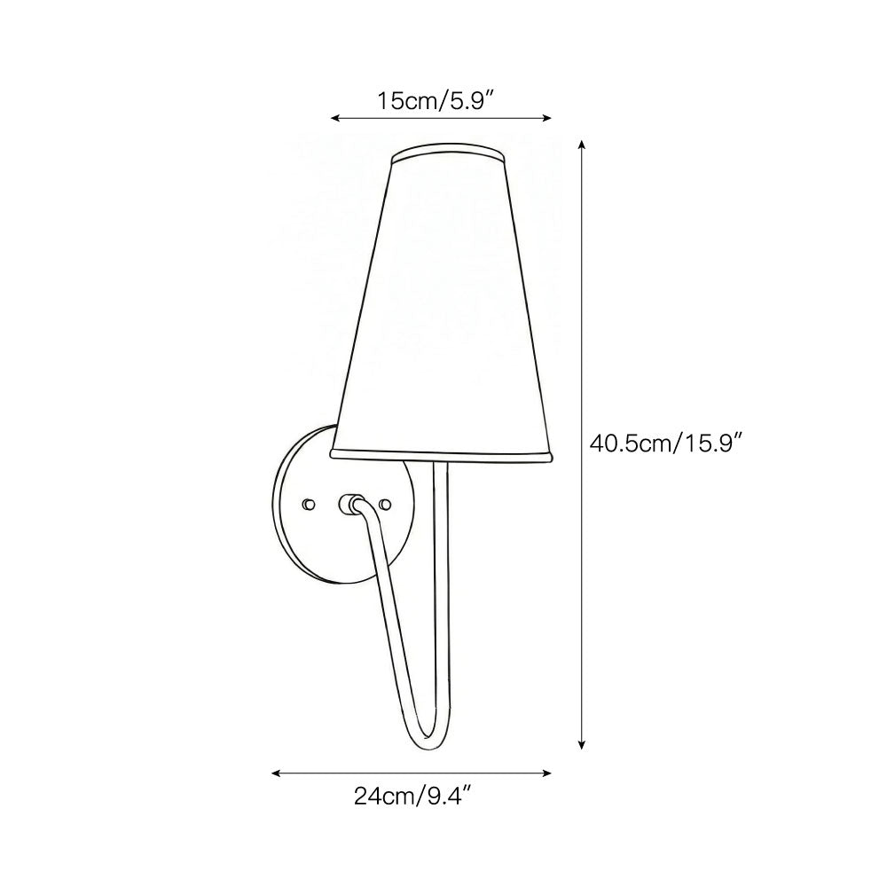 Organische Glas-Scoop-Wandlampe – Minimalistische Moderne Dekorative Ambient-Wandleuchte für Wohnzimmer
