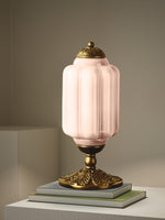 Charger l&#39;image dans la visionneuse de galerie, Lampe de table LED Eloise vintage en verre
