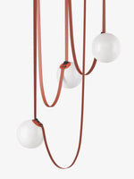 Charger l&#39;image dans la visionneuse de galerie, Suspension modulaire au design sculptural en forme de ceinture
