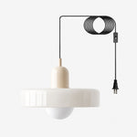 Charger l'image dans la visionneuse de galerie, Bauhaus Colorful Glass Plug-In Pendant Light