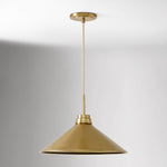 Charger l&#39;image dans la visionneuse de galerie, Aurenza Modern Farmhouse  Cone Pendant Light – Dimmable Kitchen and Entryway Lighting
