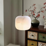 Load image into Gallery viewer, Alabaster Bedside Pendant Light