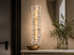 Bild in Gallery-Viewer laden, Sculptural Crystal Column LED Pendant Light