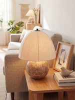 Load image into Gallery viewer, Cordove Artistic Sphere-Base Contemporary Table Lamp for Bedside and Study