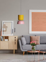 Load image into Gallery viewer, Macaron Acrylic Colorful Bowl Shade Pendant Light
