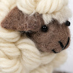 Cargar imagen en el visor de la Galería, handmade wool felt sheep figurine