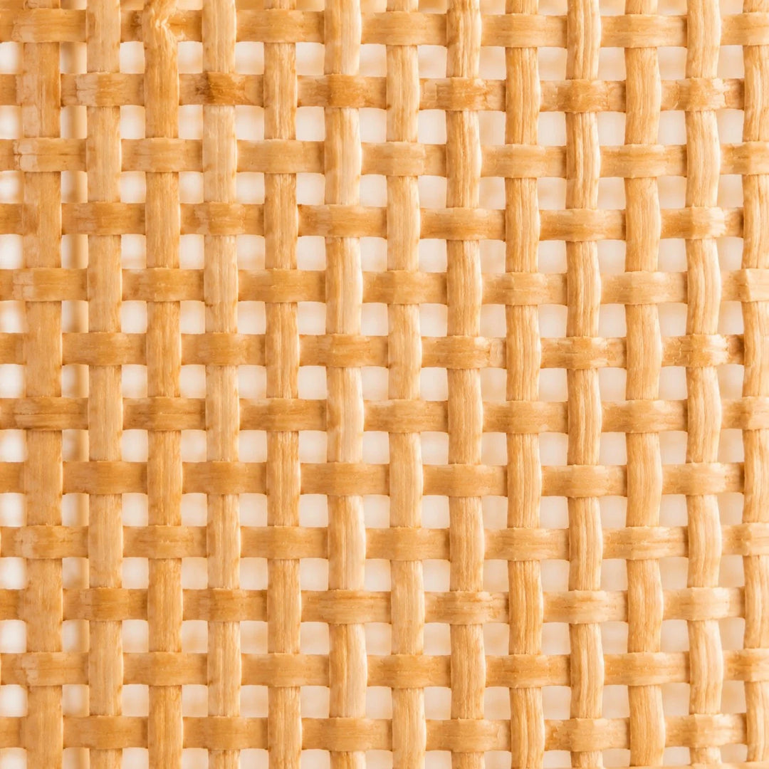 Japanese Rattan Wood Wall Sconce