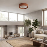 Load image into Gallery viewer, Acrion Round Ceiling Light - Modern Acrylic Light for Bedroom