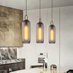 Bild in Gallery-Viewer laden, Copper-Plated Glass Plug-In Swag Pendant
