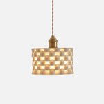 Load image into Gallery viewer, Handcrafted Ceramic Pendant Lamp with Brass Fitting