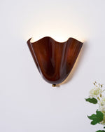 Bild in der Galerieansicht laden, Bellina Modern Minimalist Glass Wall Lamp – Elegant Ambient Lighting for Bedroom &amp; Hallway

