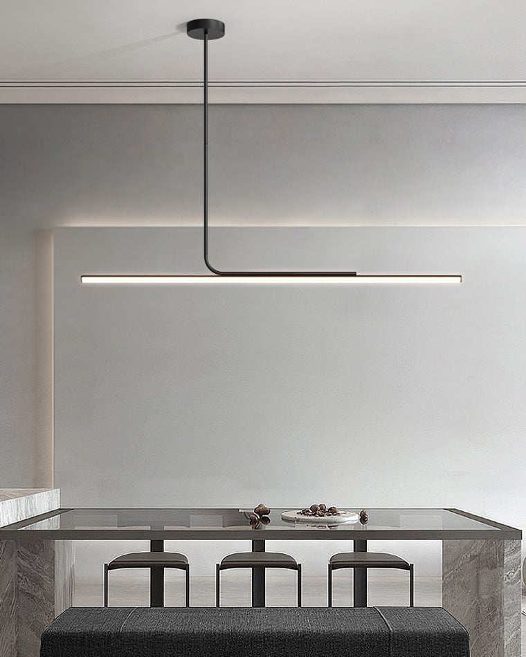 Lustre de salle à manger décoratif contemporain avec interrupteur à bouton-poussoir et peinture blanche